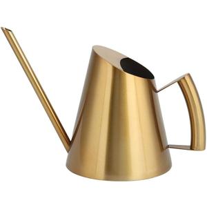 Fdit Stainless Steel Watering Can with Long Spout Steel Plant Waterer Watering Pot Sprinkle Pot Garden Flowers Plants Flower Tool (900ml)