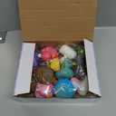 12 Rubber Ducks, Toddler Bath Toys, No-Hole Bathtub Toys for Baby Pool Toys for 18+ Months Girls Boys