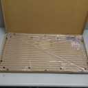 29.5 in. x 15.5 in. Rear Drain Kitchen Sink Bottom Grid with Supersoft Silicone Feet in 304 Grade Stainless Steel