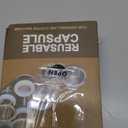 Reusable Capsules for Nespresso OriginalLine - 6pcs Refillable Coffee Pods,Stainless Steel Cups Compatible for Nespresso OriginalLine Machine (6Pods+100pcs Lids+Storage Board)