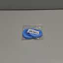 Morcheiong 12 Pieces Silicone Bracelets- Light-Blue Color Blank Rubber Wristbands for Adults Teen Party Favors