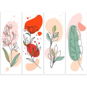 Ireer 4 Pcs Locker Magnetic Wallpaper 12 x 36 Inch Removable Locker Decorations Sticker Accessories(Soft Style)