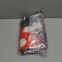 Whaline 6Pcs Valentine' s Day Chair Back Cover Dining Chair Slipcover Protector Red-Black Love Heart Gnome Truck Seat Covers for Wedding Anniversary Home Kitchen Decor