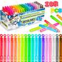 Bakatatoyz 108 Pack 18 Colors Mini Bubble Wand Bulk Assortment, Kid Party Favors Toy for Carnival Prizes, Goody Bag Stuffers, Themed Birthday, Halloween Treat or Trick Gift for Boys Girls Child