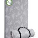 Lilian&Gema Pack and Play Mattress 38"x26", Portable Crib Mattress for Playpen, Pack N Play Mattress Topper, Soft Breathable Mini Crib Mattress with Waterproof Washable Cover for Baby Toddler