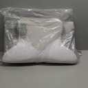 Cervical Pillow for Neck Pain Relief Ergonomic Pillow for Sleeping Side Sleeper Pillow for Adults, Contour Neck Pillow Cooling Memory Foam Pillows, Orthopedic Bed Pillow (White & Grey)