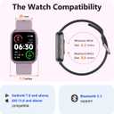 MorePro Fitness Tracker with 24/7 Heart Rate & Blood Pressure Monitor, Blood Oxygen & Sleep Tracker, Smart Watch with Step Calorie Counter, IP68 Waterproof Activity Tracker for Women Men Android iOS