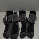 Hylaea Merino Wool Ski Socks, Cold Weather Socks for Snowboarding, Snow, Winter, Thermal Knee-high Warm Socks, Hunting (X-Large, Black Grey (2 Pairs))