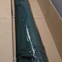 Blissun 9' Outdoor Patio Umbrella, Outdoor Table Umbrella, Yard Umbrella, Market Umbrella with 8 Sturdy Ribs, Push Button Tilt and Crank (Dark Green)