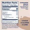 2 x Jordan's Skinny Mixes Syrups Sugar Free Coffee Syrup, Cinnamon Dolce Flavor Drink Mix, Zero Calorie Flavoring for Chai Latte, Protein Shake, Food and More, Gluten Free, Keto Friendly, 25.4 Fl Oz, 1 Pack (EXP 07/19/26)