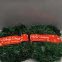 Christmas Garland for Outdoor/Indoor Decoration, Soft Greenery Artificial Garland Decorations, Non-lit Green Xmas Garlands Perfect for Party Home Garden and Holiday Festival Decor, 50 Feet 2 Pack