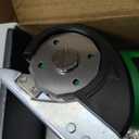 Cardboard Cutter, Rechargeable Cordless Electric Scissors, 4V Upgrade Motor Electric Box Cutter with 2 Blades, Safety Lock & LED Light, Powerful Cutting for Cardboard Box, Plastic, Leather (Green)