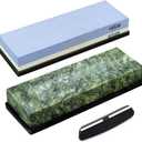 Knife Sharpening Stone Set  Dual Grit Whetstone 1000/6000 10000,Angle Guide