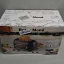 Roter Mond 2 Slice Toaster Smart Touch Screen, Retro Stainless Steel Bread Toaster with Digital Timer, Sleep Mode, Bagel, Cancel, and Defrost Functions, 6 Bread Types and Shade Settings, Gold