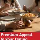 Acacia Wood Salt and Pepper Shaker Set  2-Piece with Storage Base and Titanium Handle  Elegant Wooden Spice Holder for Kitchen and Dining Table