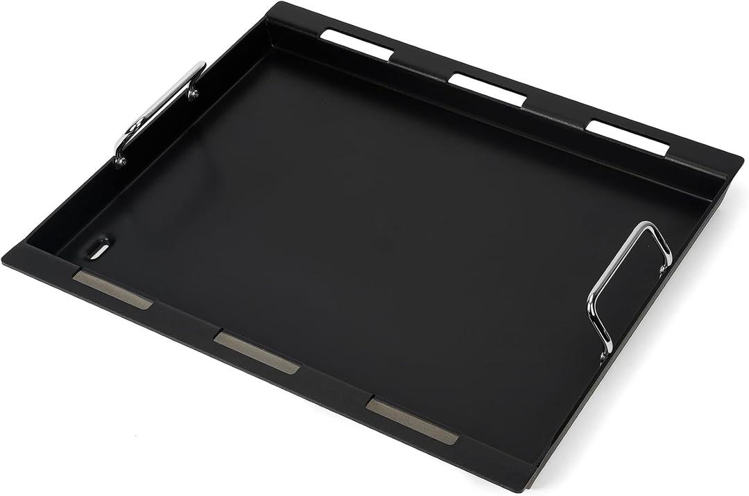 Stanbroil Full Size Griddle Insert for Weber Spirit 200 Series 2-Burner Gas Grills, Ceramic Coated Nonstick Flat Top Griddle for Weber Spirit I & II 200 Series Gas Grill, Black 20" x 17.3" x 1.6"