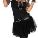 fun shack 80s Pop Star Costumes for Women, Vintage Pop Star Outfit, 80s Halloween Party Costume for Women, XL
