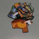 Xuhal 50 Pcs United States Map Fridge Magnets USA Souvenirs Us Individual State & Province Refrigerator Magnets Set for Travel Gift Destination of States Visited(Elegant,Become A Map)