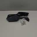 SLIMI 2 PCS Motorcycle Rear View Mirrors, 360-degree Adjustable Wide Angle Rear View Mirror, Universal Motorcycle Modified Rearview Mirror, for Dirt Bike Scooters (Black)