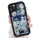 ZIYE Designed for iPhone 14 Wallet Case with Card Holder, Black