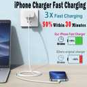 iPhone Charger Fast Charging,iPhone Fast Charger 2Pack Type C Fast Charger Block Plug Adapter 6FT USB-C to Lightning Cable Cord for iPhone14/13/13 Pro/12 Pro/12 Pro Max/11/Xs Max/XR/X/SE,iPad,AirPods