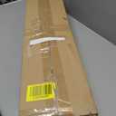 48 Inch Ceiling Fans with Lights and Remote, 5 Blades Wood Ceiling Fan with Light, Dimmable, Wall Switch, Reversible DC Motor, Modern Indoor Outdoor Ceiling Fans for Patios Bedroom (Gold) (Natural Wood Downrod Mount)