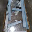 56-60" W  76" H Frameless Shower Door, 1/4" (6mm) Tempered Glass, Sliding Glass Shower Door with Explosion-Proof Film Nano Coating, Stainless Steel Hardware, Matte Black