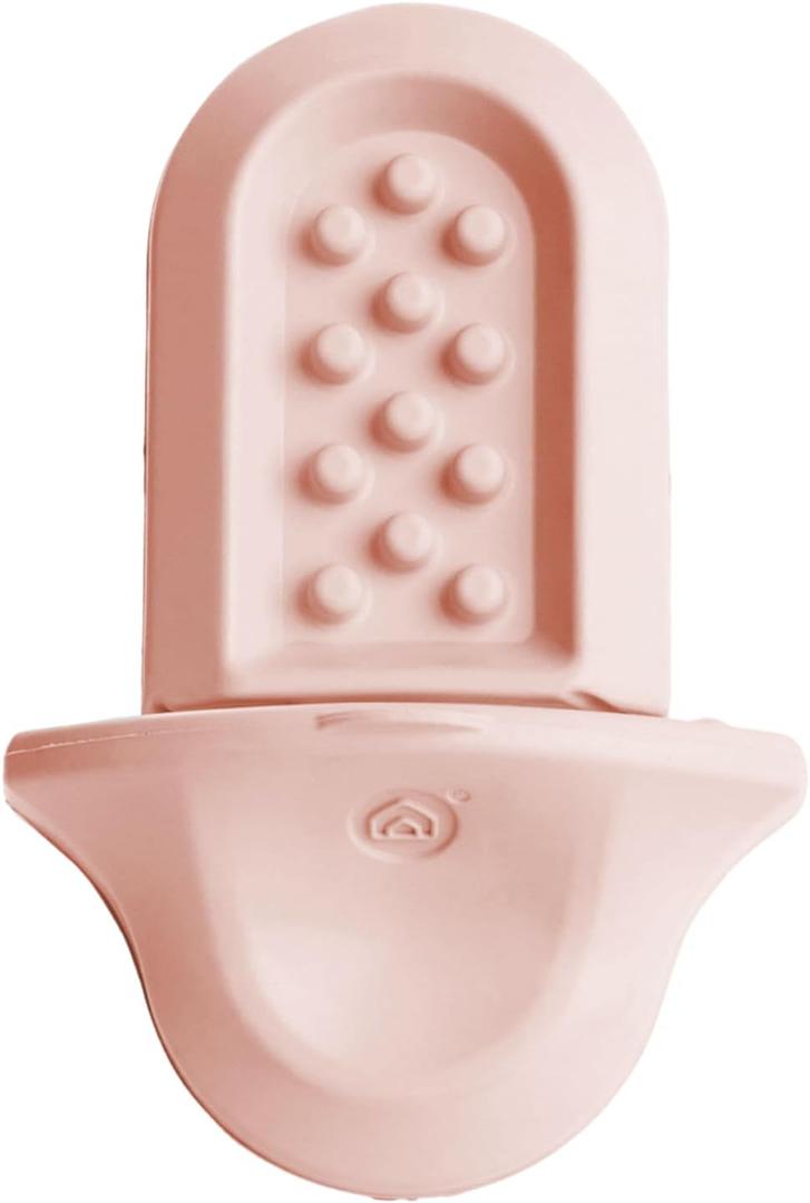 Diggs Groov Crate Training Aid for Puppies and Nervous Dogs  Calming Lick Mat for Crate Training & Separation  Puppy Enrichment Toy with Freezer Shell  BPA-Free  (Blush) Diggs Groov Crate Training Aid for Puppies and Nervous Dogs  Calming Lick Mat for Crate Training & Separation  Puppy Enrichment Toy with Freezer Shell  BPA-Free  (Blush)