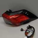 Rear LED Tail Light Assembly, for Toyota RAV4 2019 2020 2021 2022 2023, Right Passenger Side Outer Brake Tail Lamp Replace# 81550-0R090, TO2805148