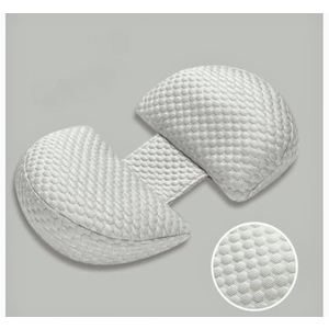 Wedge Pregnancy Pillow for Sleeping, Maternity Body Support Pillow for Back, HIPS, Belly, Legs, Adjustable Cooling & Silky Soft Pregnancy Pillow, Removable Pillow Cover,G