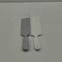 2PCS Long Handle Window Tint Tools, Bulldozer Squeegee & Scrubber Paddle Squeegee Tool Set for Car Front Rear Windows Cleaning, Glass Vinyl Wrap Snow Frost Ice Removal Tool (Grey+White)