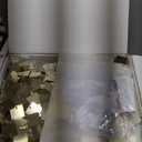 COKAOBE Light Gold Shimmer Wall Backdrop, 36 Pcs Square Sequin Shimmer Backdrop Panel, Photo Backdrops for Birthday, Anniversary, Wedding, Graduation & Bachelorette Party Decoration