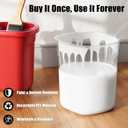 18 Pcs Paint Pail Liners, Paint Bucket Liners for Paint Cups, Holds Up to a Quart of Paint or Stain, Use Solo or with a Bucket (Compatible with Model 2500-CT Style Paint Pails)