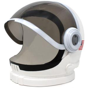 Spooktacular Creations Astronaut Helmet with Movable Visor Pretend Role Play Toy Set for School Classroom Dress Up, Role Play Accessory
