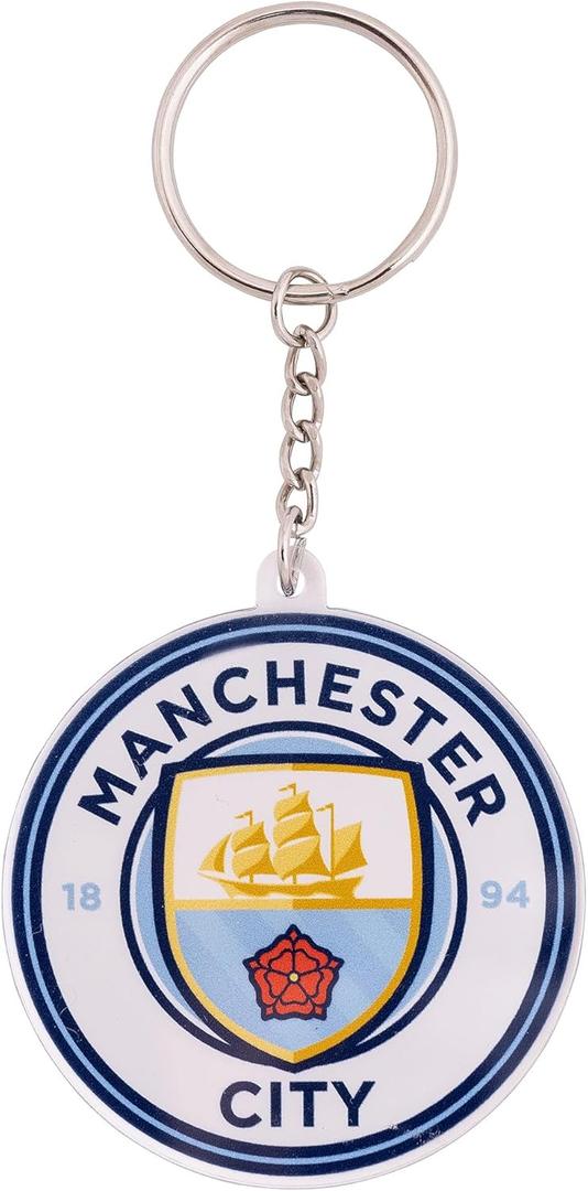 Desert Cactus Manchester City FC Acrylic Keychain Man City MCFC Football Club Soccer Car Keys Holder