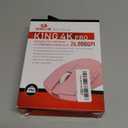 Redragon M916 PRO 3-Mode Wireless Gaming Mouse, Hype-Speed 4K Polling Rate, 49G Ultra-Light 26K DPI Gamer Mouse w/Ergonomic Natural Grip Build, Redefinable Macro Buttons, Software Supported (Pink)