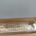 Cordless Bamboo Roman Shades 26x48in, Light Filtering Bamboo Blinds for Indoor Windows, Office, Bathroom and Living Room, Privacy Teak.