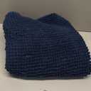 SUBRTEX Bathroom Rugs, 24" x 55" Chenille Bath Rug Soft Short Plush Bath Mat Soft Shower Mat Water Absorbent Shower Mat Quick Dry Machine Washable, Navy