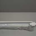 Grandekor No Drill Blackout Roller Shades | Textured-White 33.5Wx72H