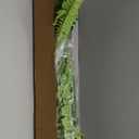 Artificial Boston Fern Bush- Set of 2 Large Artificial Ferns for Outdoors, 45Inch Large Faux Ferns, Suitable for Office & Living Room Decor, 55Branches for Each Bouquet