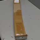 LazBlinds No Drill Roman Shades, Blackout, 24" W x 48" H, Natural