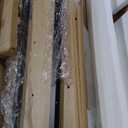 GarveeHome Farmhouse Dining Table for 6-8 People, 71 in Long Kitchen Tables with Wooden Sturdy Frame, 6 ft Large Rectangular Dinner Table for Dining Room, Kitchen (Natural, 71" Non-extendable)