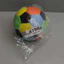 in The House Soccer Ball - Indoor Size 4 Padded Soccer Ball for Girls (Ages 3+), Boys (Ages 3+) & Adults - Bring Soccer Practice Home - Perfect for Juggling - Gift for Soccer Player (Brilliant Bright)