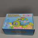 Musical Turtle Baby Toys 6-12 Months, Bilingual Educational Crawling Toys 7 8 9 10 Months, Light up Infants Tummy Toy with Sound, Number, Letters, Gifts Present for Baby 4 5 6 12 Month (Green)