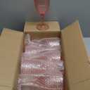 12Pcs Pink Plastic Wine Glasses 13.5oz Reusable Acrylic Wedding Goblets Toasting Glassware Unbreakable Wine Cups with Long Stem Crystal Drinking Glasses Champagne Flutes for Bar Restaurants Party