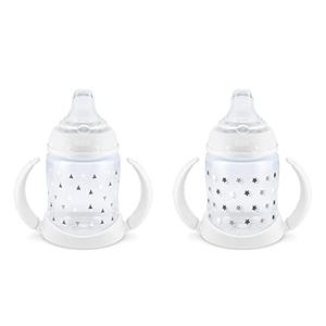 NUK Learner Cup, 6+ Months, Timeless Collection, 5 Oz, Pack of 2 – BPA Free, Spill Proof Sippy Cup