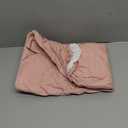 Waterproof Car Seat Cover Baby, 3D Mink Dot Infant Car Seat Cover with 2 Breathable Vents, Universal Carseat Canopy for Girls Boys, Baby Carrier Cover for All Seasons, Protect from Sunlight Rain (Pink)