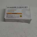 Amagic 2000 Pieces Artificial Rose Petals with 24 Heart LED Tea Lights Candles Kit, Rose Petals and Candles Set for Proposal, Anniversary, Special Romantic Night, Wedding Table Decor, Birthday