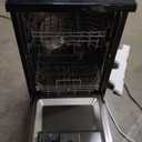 BLACK+DECKER 18-Inch Portable Dishwasher, 8-Place Setting Capacity, Mobile Dish Washer with 6 Wash Programs, LED Display, Stainless Steel Tub, ENERGY STAR Certified, BPD8B, Black