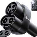 Ecogenix Upgraded 2In1 CCS & J1772 to Tesla Adapter, 250KW Fast CCS1 to Tesla Charging Adapter, ONLY Fit for Tesla Model Y, 3, S, X, Compatible with Level 1 2 3 Charging Stations with CCS1& J1772